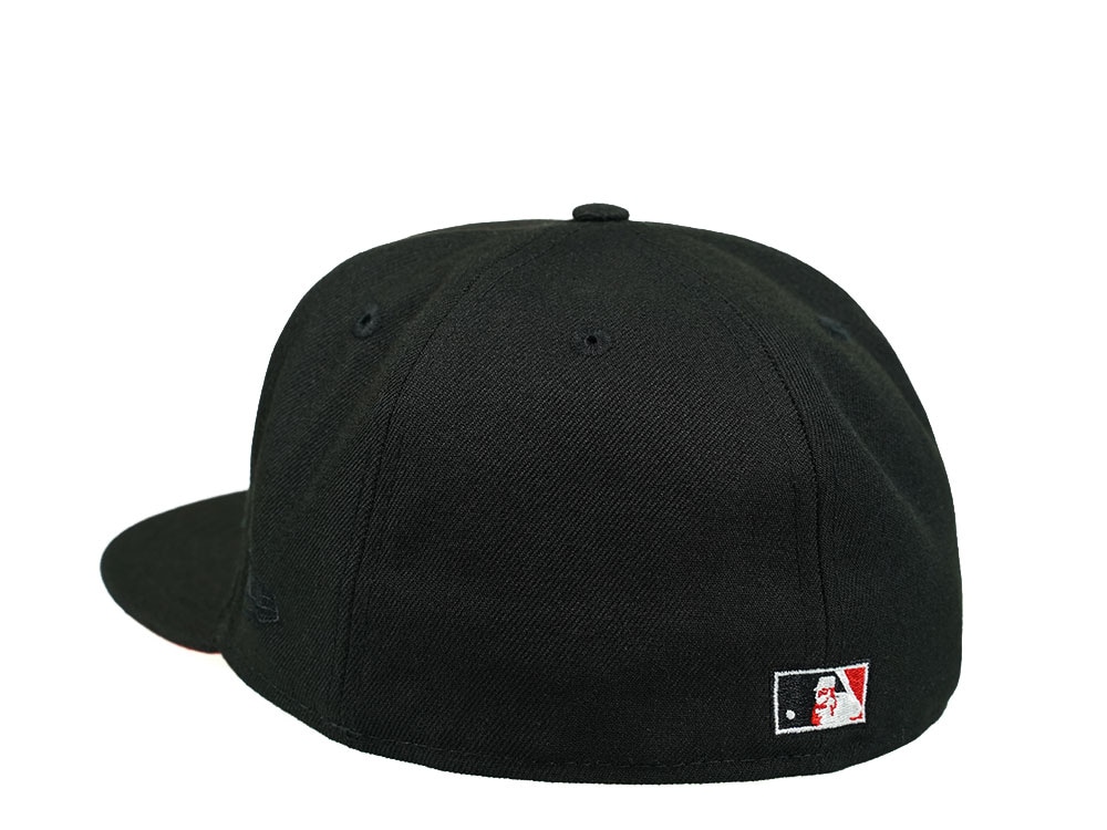 New Era Cincinnati Reds 150th Anniversary Black and Red 59Fifty Fitted Casquette