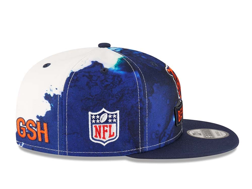 New Era Chicago Bears Ink NFL Sideline 2022 9Fifty Snapback Casquette