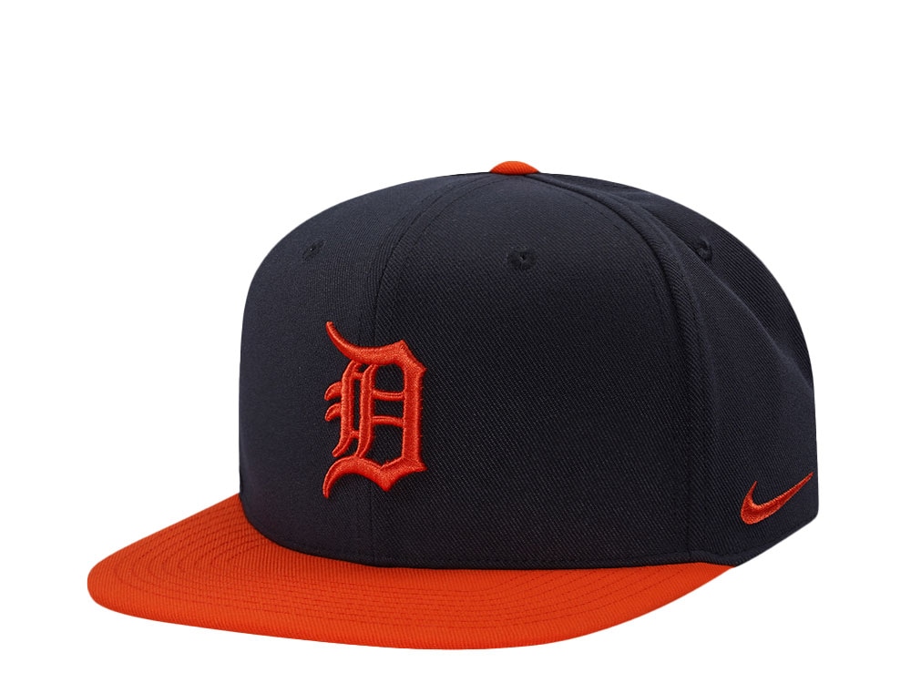 Nike Detroit Tigers Dri-Fit Pro Black Two Tone Edition Snapback Casquette