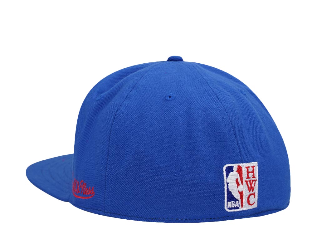 Mitchell & Ness Denver Nuggets Logo History Hardwood Classic Dynasty Fitted Casquette