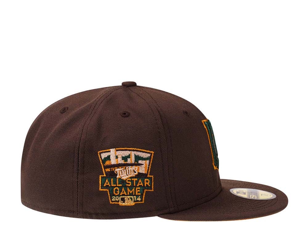 New Era Minnesota Twins All Star Game 2017 Peanut Chocolate Edition 59Fifty Fitted Casquette