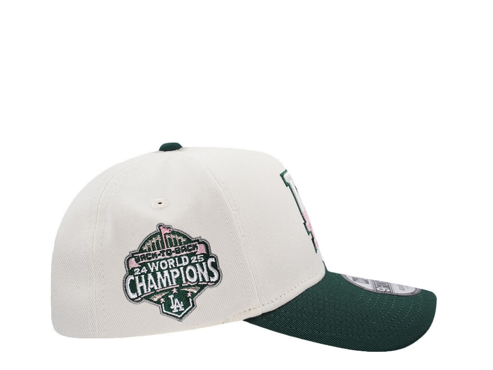 New Era Los Angeles Dodgers Back to Back Champions Chrome Two Tone Edition 9Forty A Frame Snapback Casquette