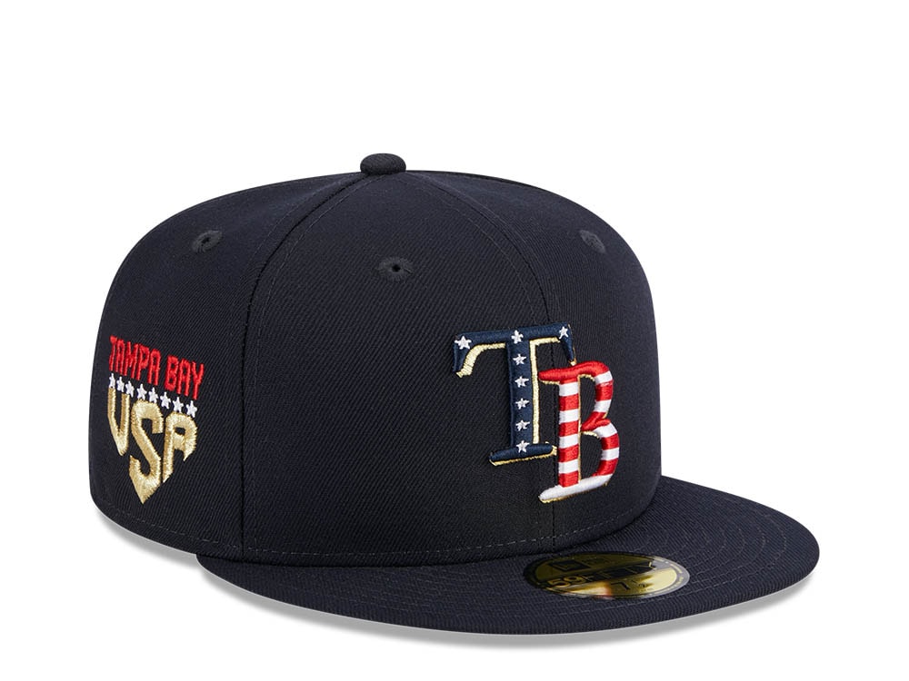 New Era Tampa Bay Rays 4th of July 23 59Fifty Fitted Casquette