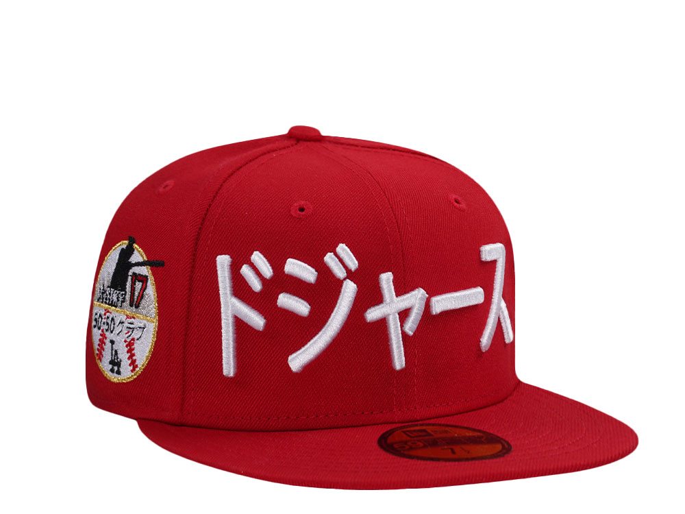 New Era Los Angeles Dodgers Ohtani Red Prime Edition 59Fifty Fitted Casquette