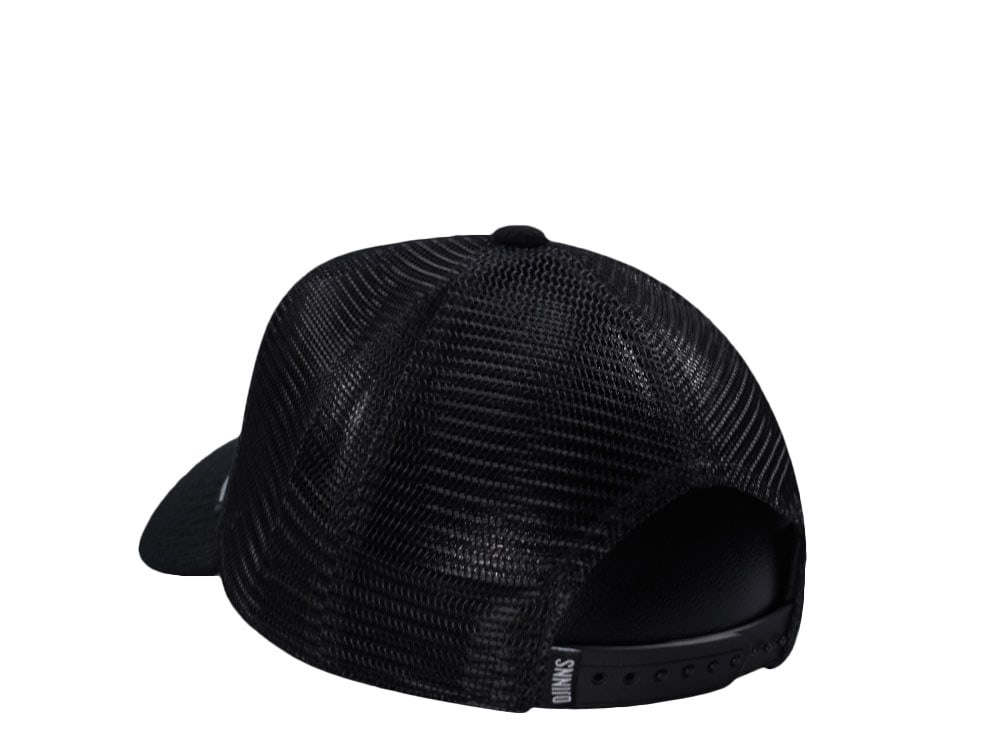 Djinns Do Nothing Club Wafflemelange Black Trucker Snapback Casquette