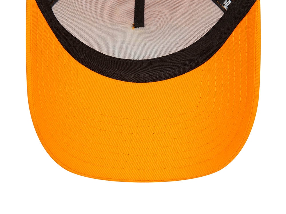 New Era New York Yankees League Essential Orange A Frame Trucker Snapback Casquette