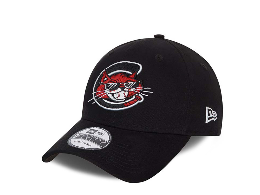 New Era Charleston Alley Cats Black 9Forty Strapback Casquette