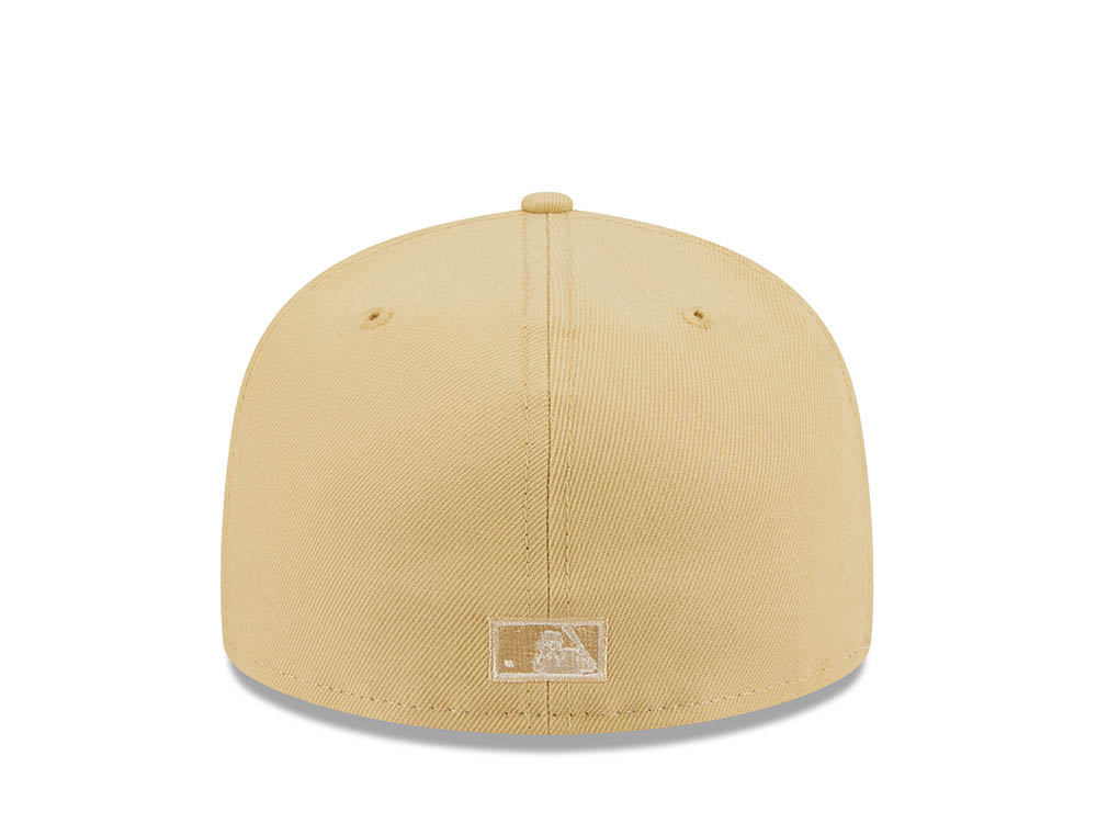 New Era Seattle Mariners 40th Anniversary Raffia Front Vegas Gold Edition 59Fifty Fitted Casquette