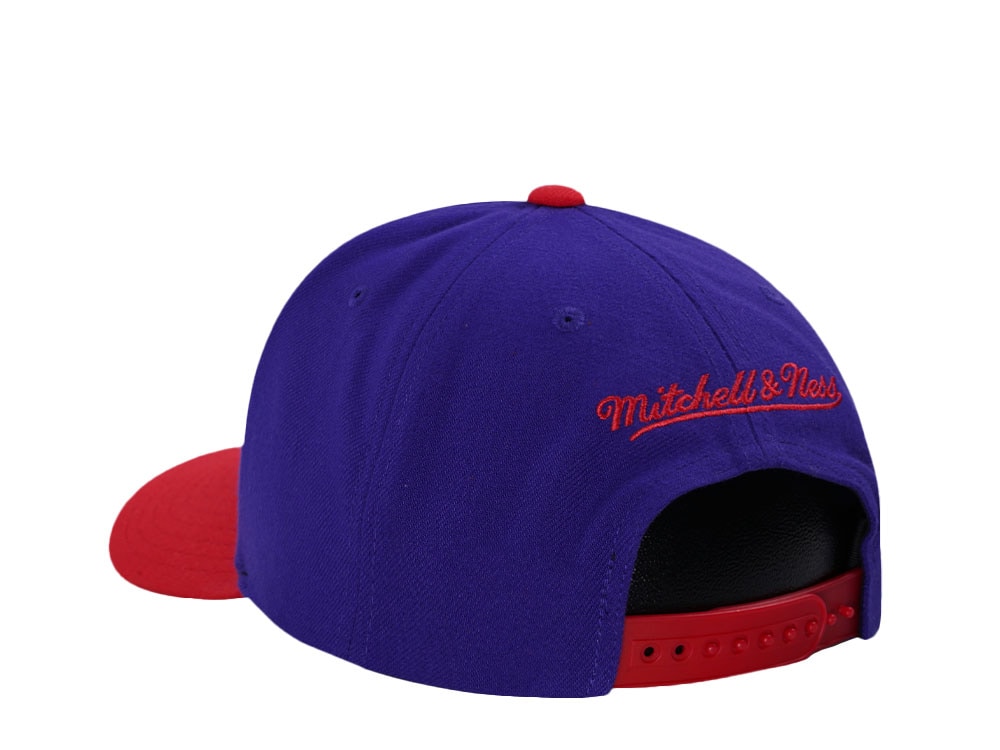Mitchell & Ness Toronto Raptors Hardwood Classic Pro Crown Fit Purple Snapback Casquette