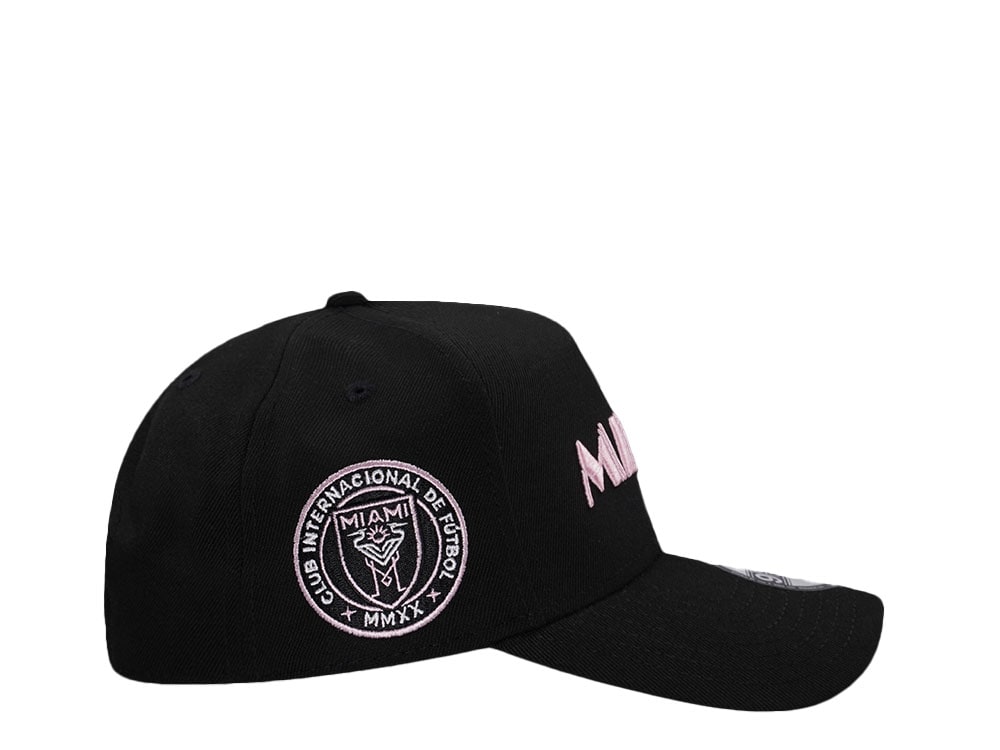 New Era Inter Miami FC Pink Script Prime Edition 9Forty A Frame Snapback Casquette
