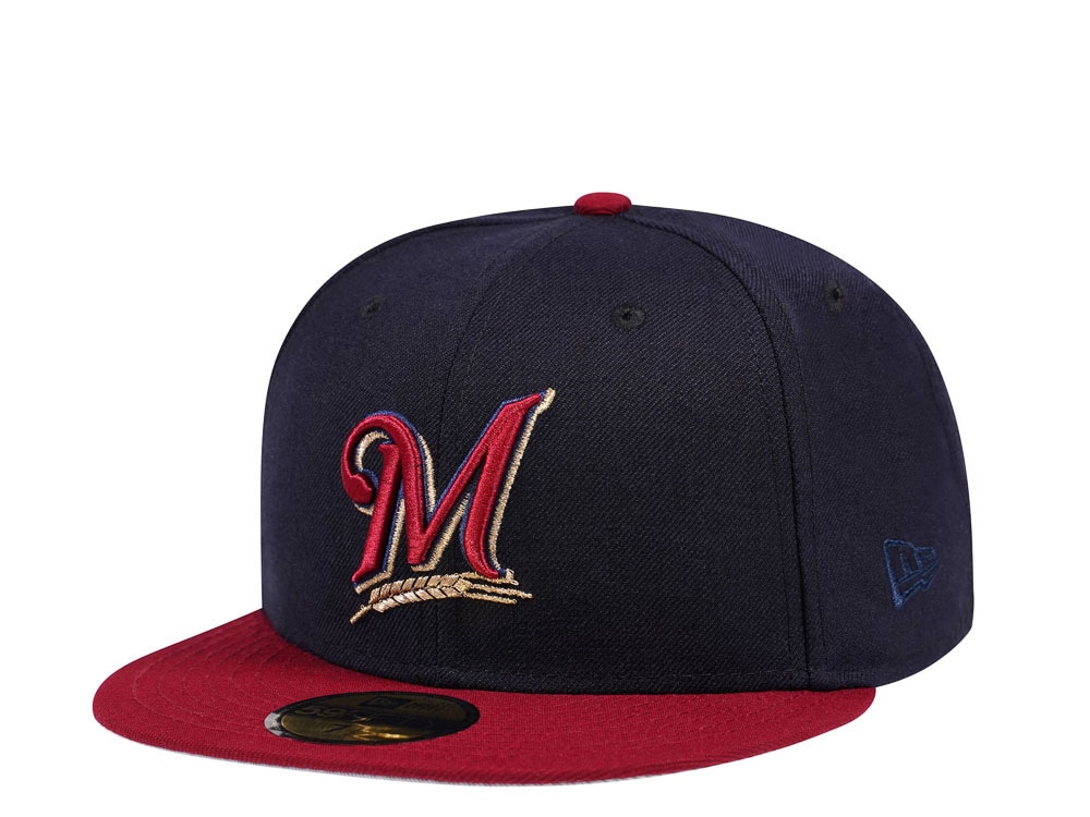 New Era Milwaukee Brewers Two Tone Prime Edition 59Fifty Fitted Casquette