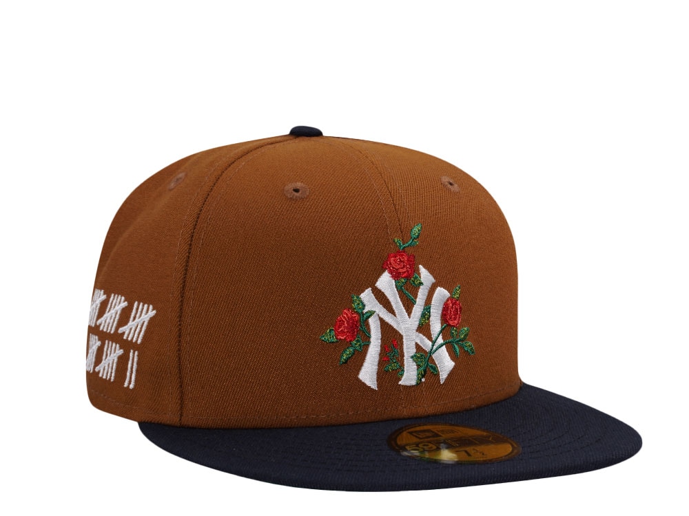 New Era New York Yankees Bourbon Rose Champions Two Tone Edition 59Fifty Fitted Casquette