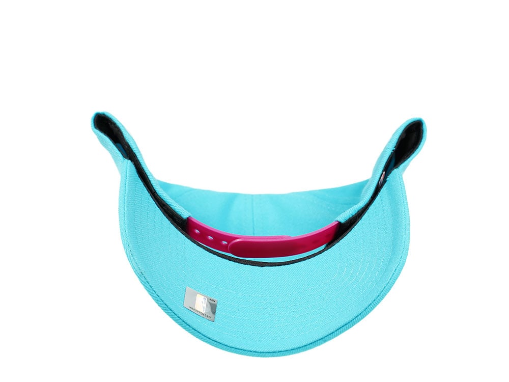 New Era Miami Heat Vice Edition Teal 9Forty Snapback Casquette