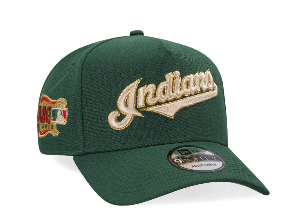 New Era Cleveland Indians All Star Game 2019 Gold Edition 9Forty A Frame Snapback Casquette