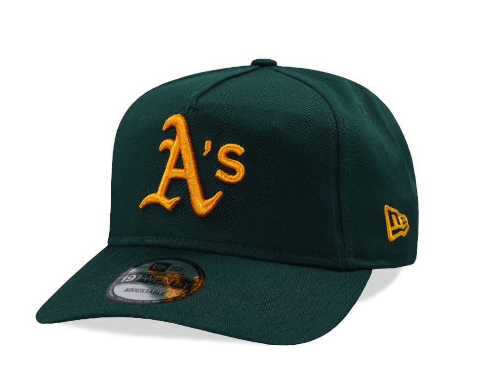 New Era Oakland Athletics Green Classic Edition 19Twenty A Frame Snapback Casquette