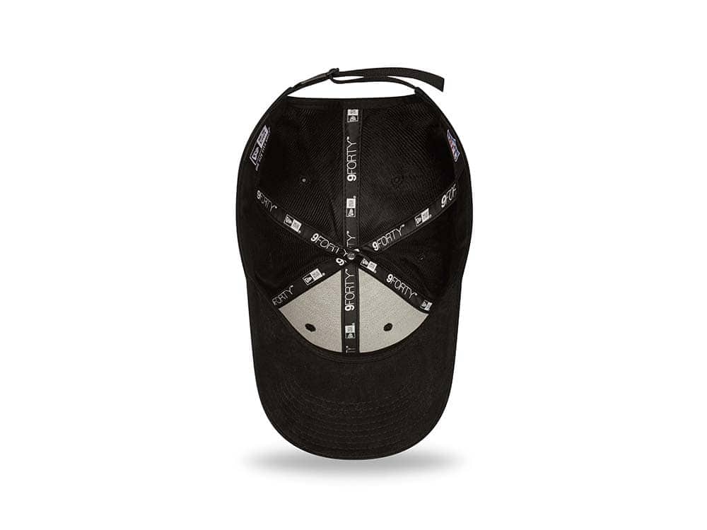 New Era Las Vegas Raiders Washed Pack Black Adjustable 9Forty Strapback Casquette
