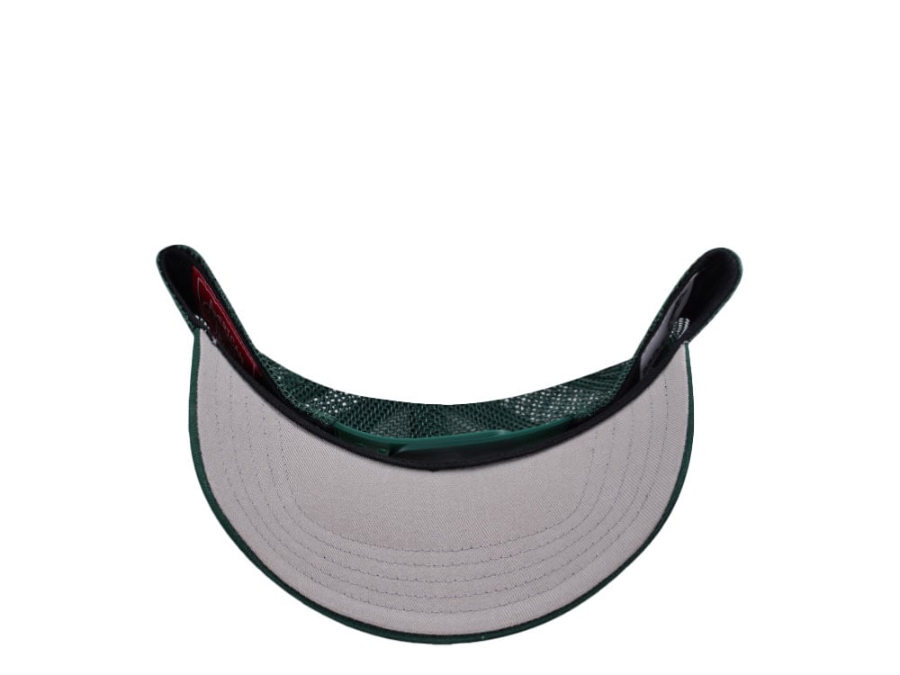 American Needle Mack Trucks Dark Green Valin Trucker Snapback Casquette
