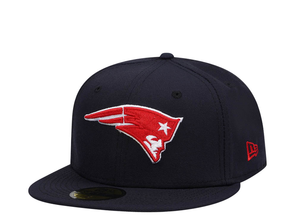 New Era New England Patriots Navy Classic Edition 59Fifty Fitted Casquette