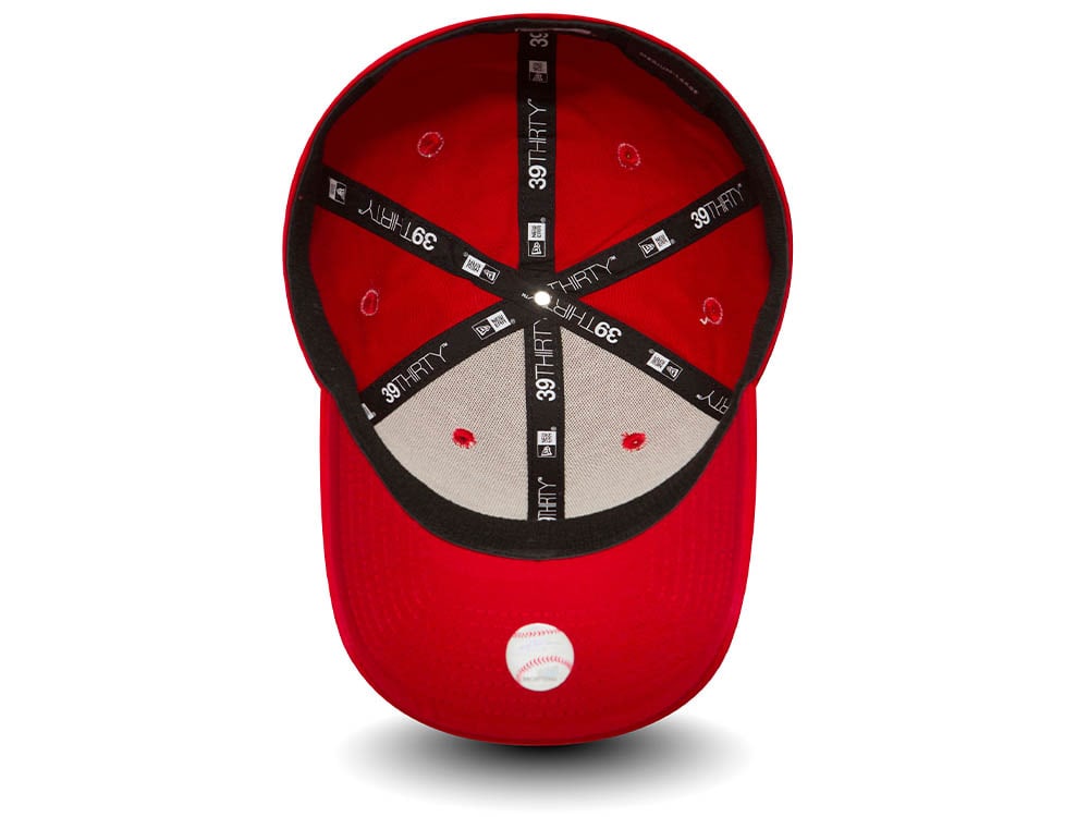 New Era New York Yankees League Basic Scarlett Red Edition 39Thirty Stretch Casquette