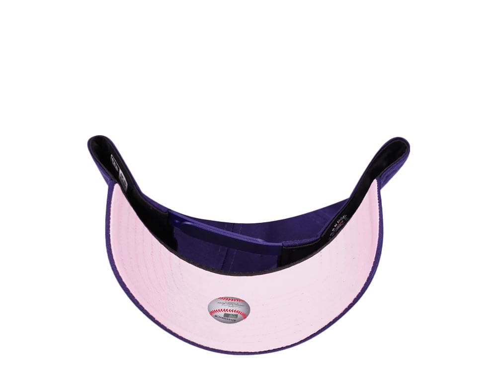 New Era New York Yankees Purple Pink Edition 9Forty A Frame Snapback Casquette