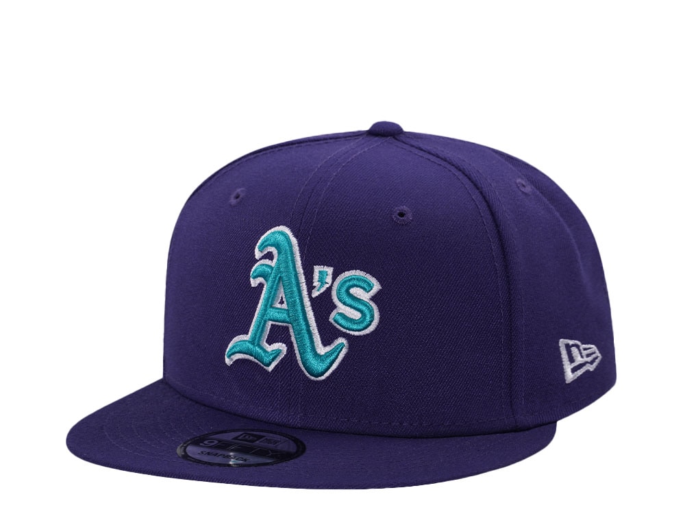 New Era Oakland Athletics Purple Classic Edition 9Fifty Snapback Casquette