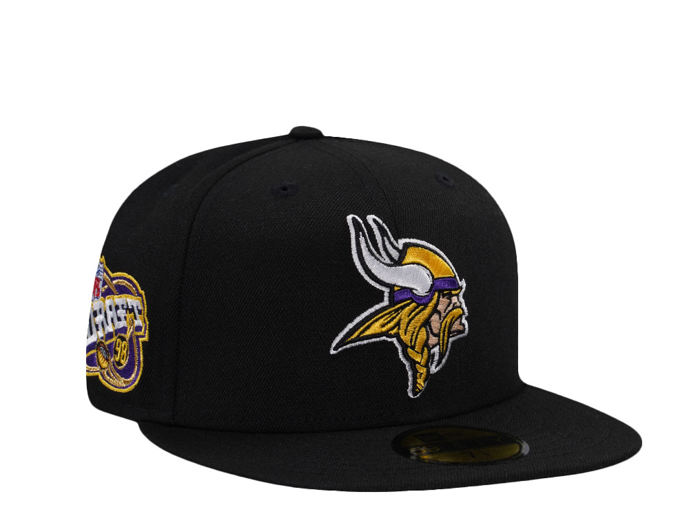 New Era Minnesota Vikings Draft 1998 Black Prime Edition 59Fifty Fitted Casquette