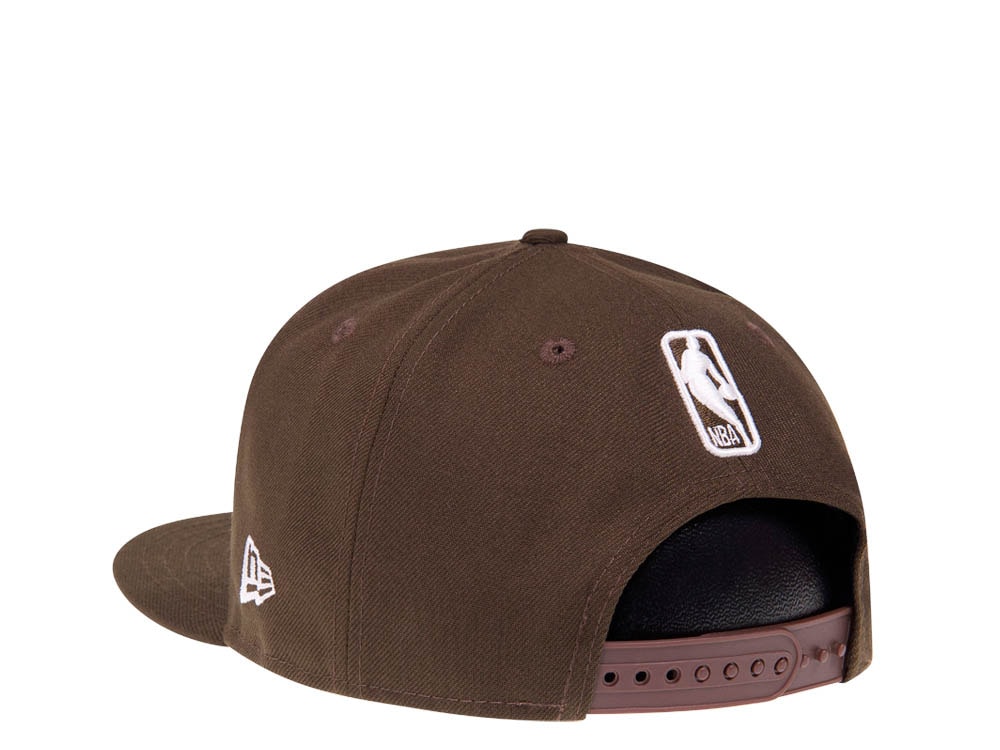 New Era Boston Celtics Walnut Classic Edition 9Fifty Snapback Casquette
