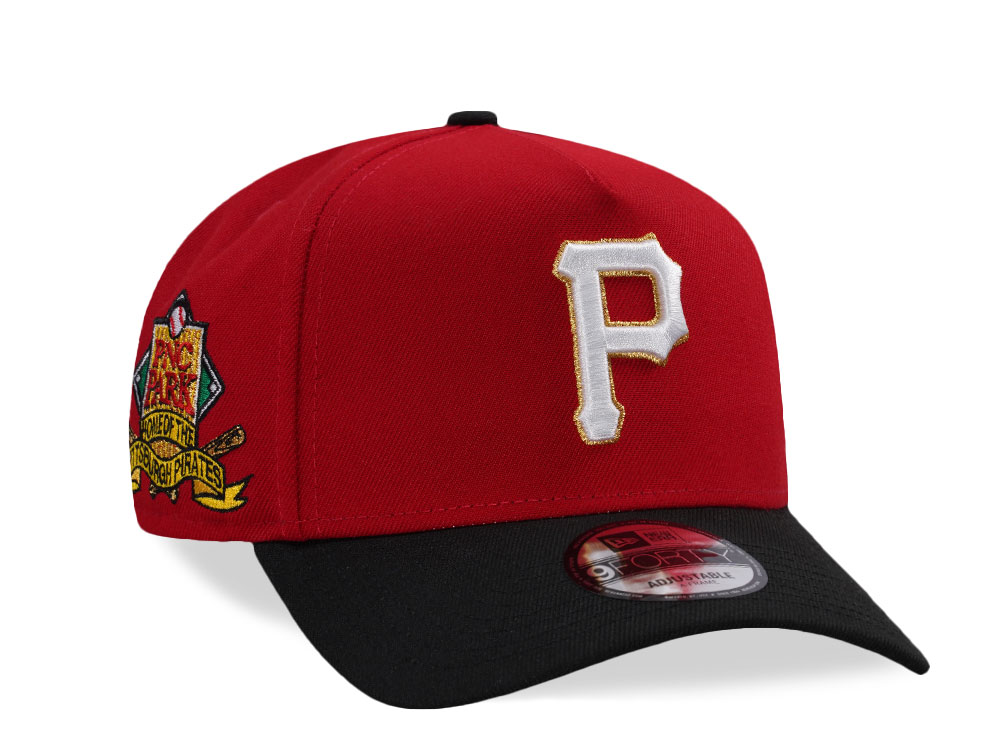 New Era Pittsburgh Pirates PNC Park Scarlet Two Tone Edition 9Forty A Frame Snapback Casquette