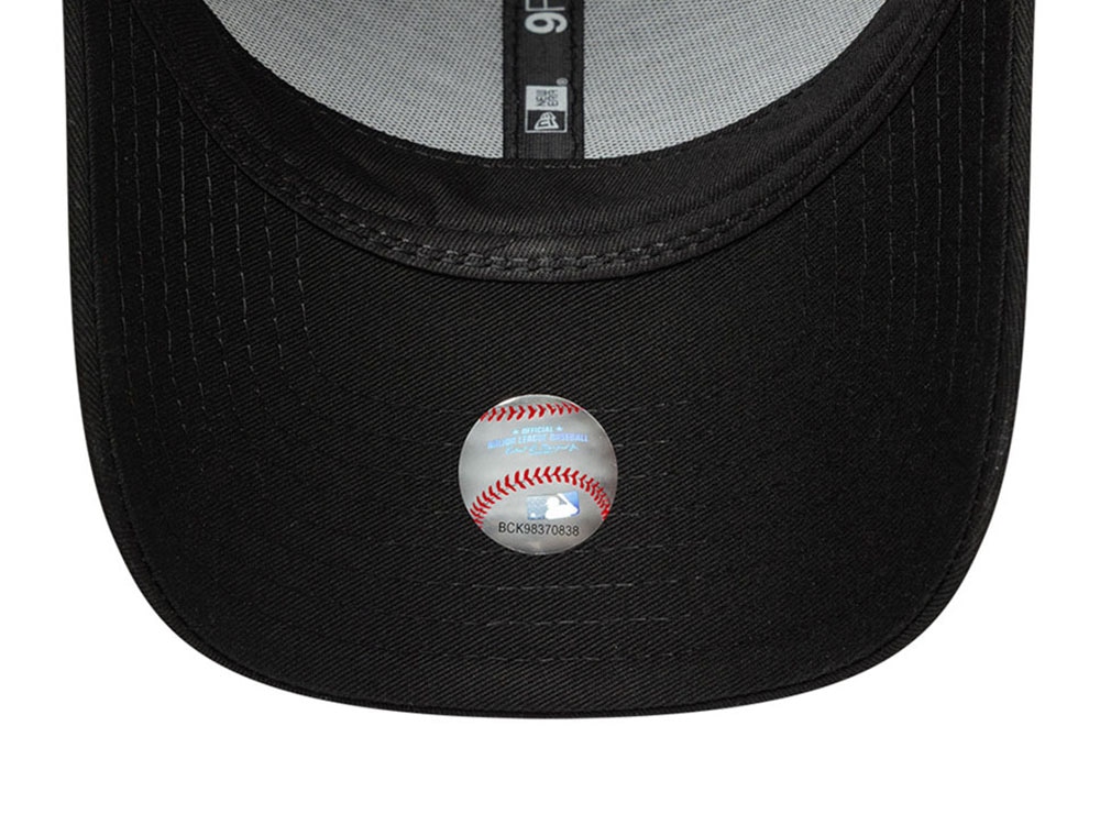 New Era Atlanta Braves Faux Pony Infill Black 9Forty Strapback Casquette