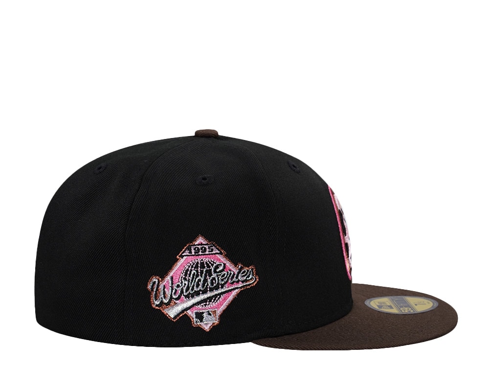 New Era Atlanta Braves World Series 1995 Black Two Tone Edition 59Fifty Fitted Casquette