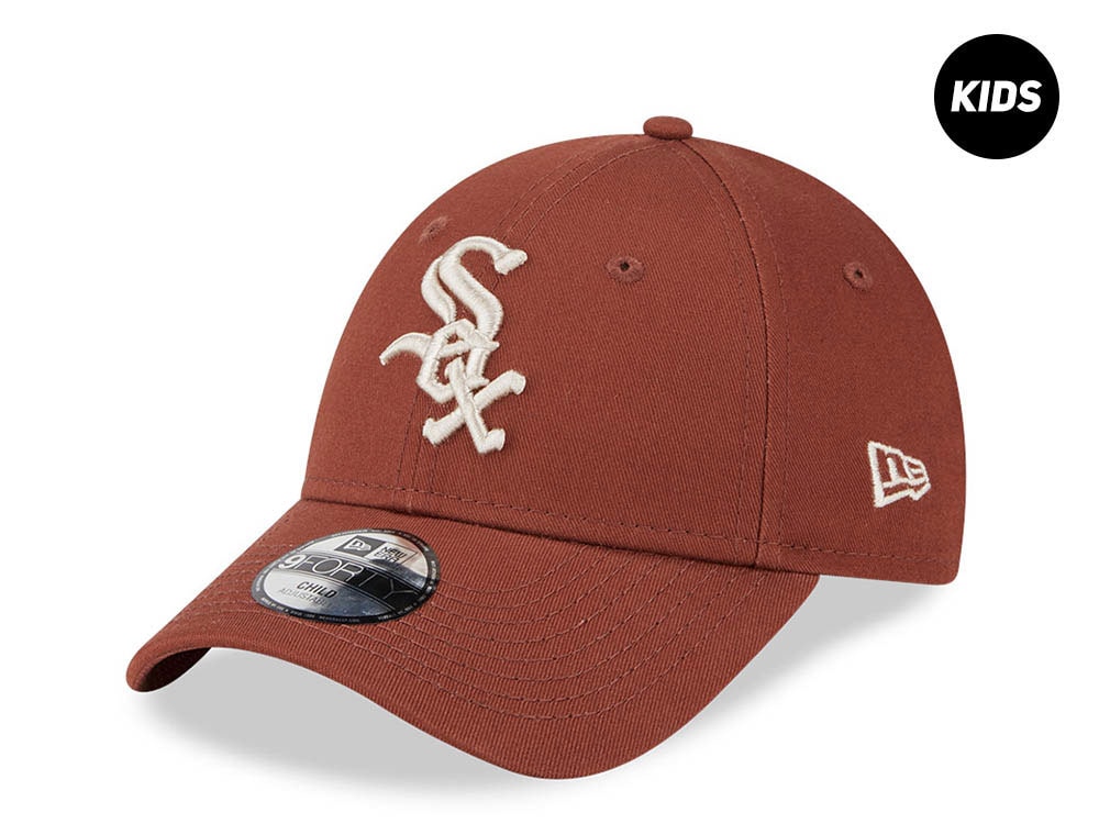 New Era Chicago White Sox Essential League Brown Kids 9Forty Strapback Casquette