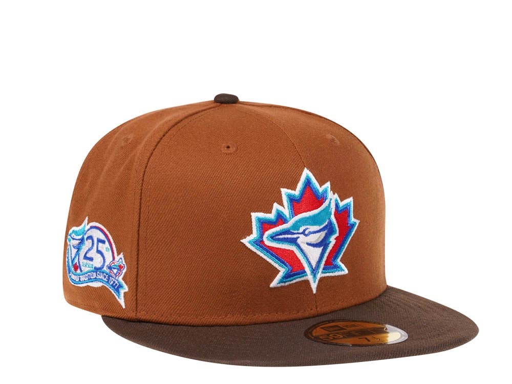 New Era Toronto Blue Jays 25th Anniversary Bourbon and Suede Edition 59Fifty Fitted Casquette