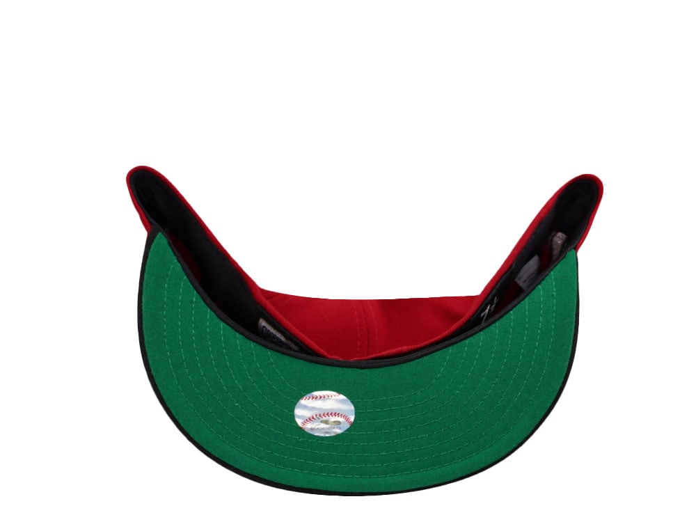 New Era Anaheim Angels 50th Anniversary Red Two Tone Edition 59Fifty Fitted Casquette