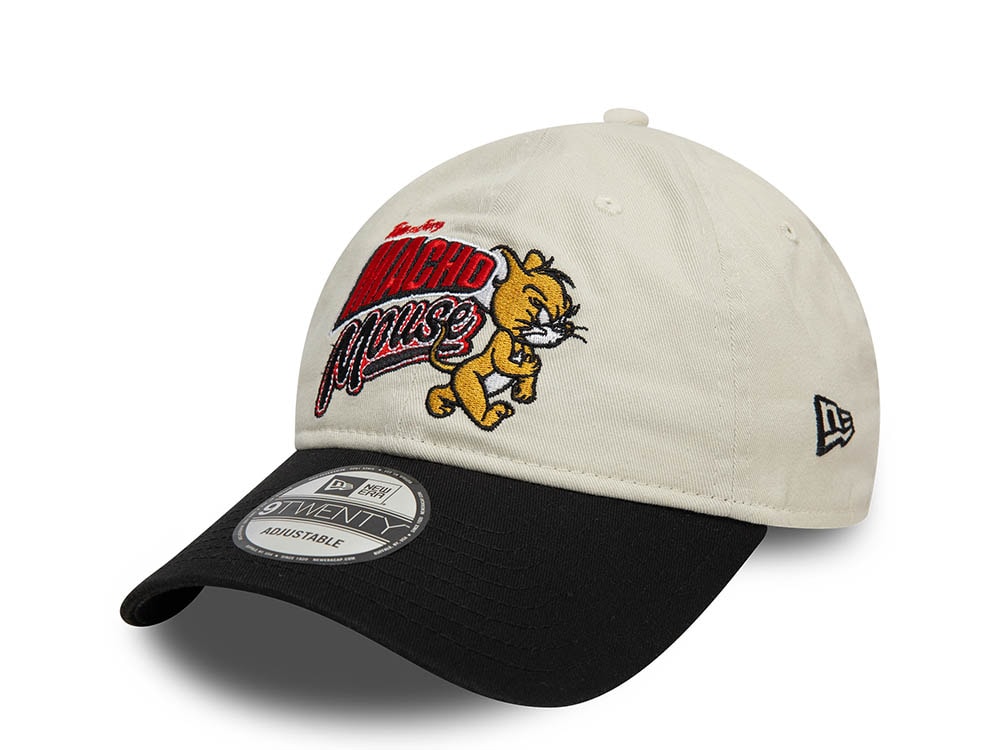 New Era Tom And Jerry Macho Mouse White 9Twenty Strapback Casquette