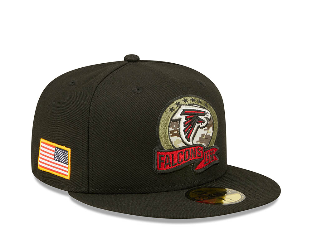 New Era Atlanta Falcons Salute to Service 2022 Fitted 59Fifty Casquette