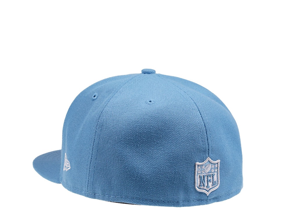 New Era Seattle Seahawks Super Bowl XLVIII Sky Blue Edition 59Fifty Fitted Casquette