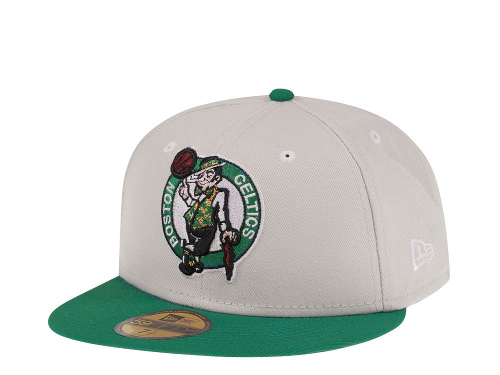 New Era Boston Celtics Cream Two Tone Edition 59Fifty Fitted Casquette