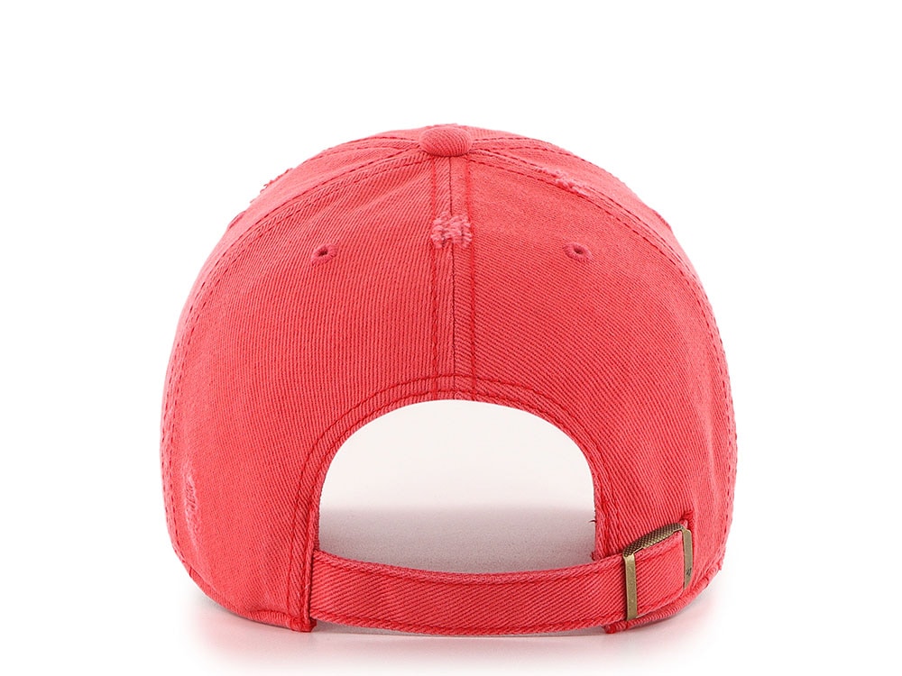 47 Brand Detroit Red Wings Weathered Red Clean Up Strapback Casquette