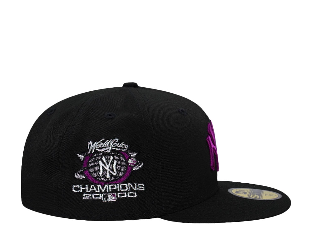New Era New York Yankees World Series Champions 2000  Black Prime Edition 59Fifty Fitted Casquette