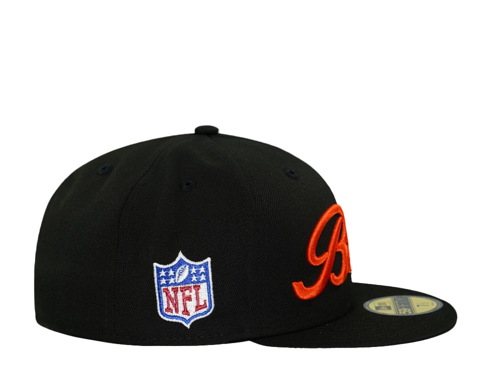 New Era Chicago Bears Black Throwback Prime Edition 59Fifty Fitted Casquette