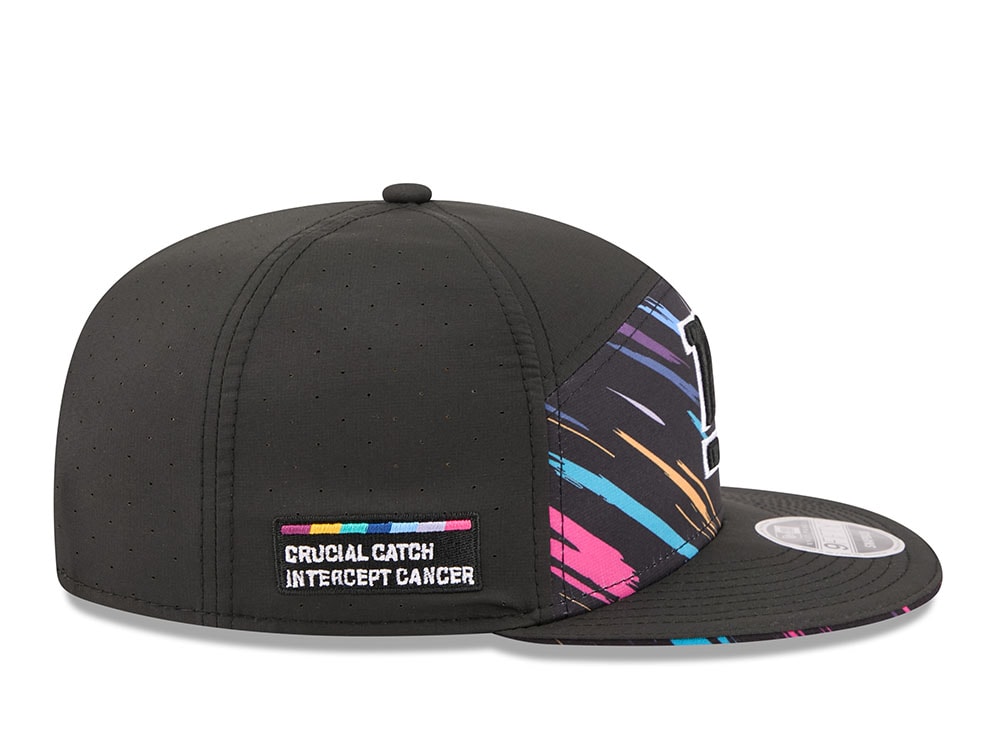New Era New York Giants Crucial Catch 2026 Black Edition 9Fifty Split Panel Snapback Casquette