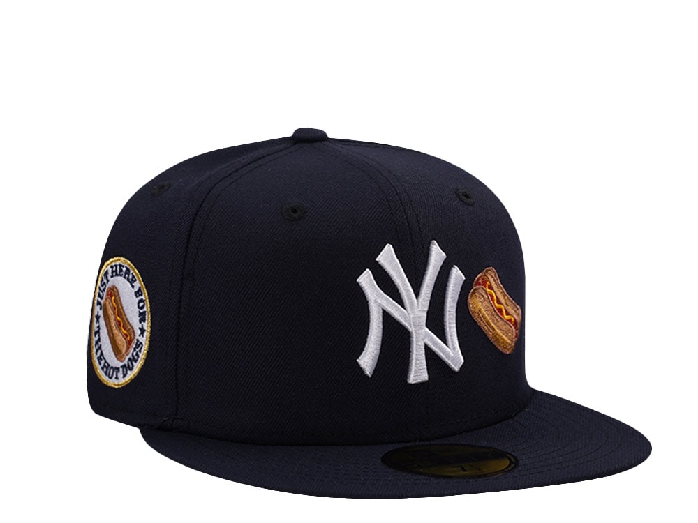 New Era New York Yankees Hotdogs Navy Prime Edition 59Fifty Fitted Casquette