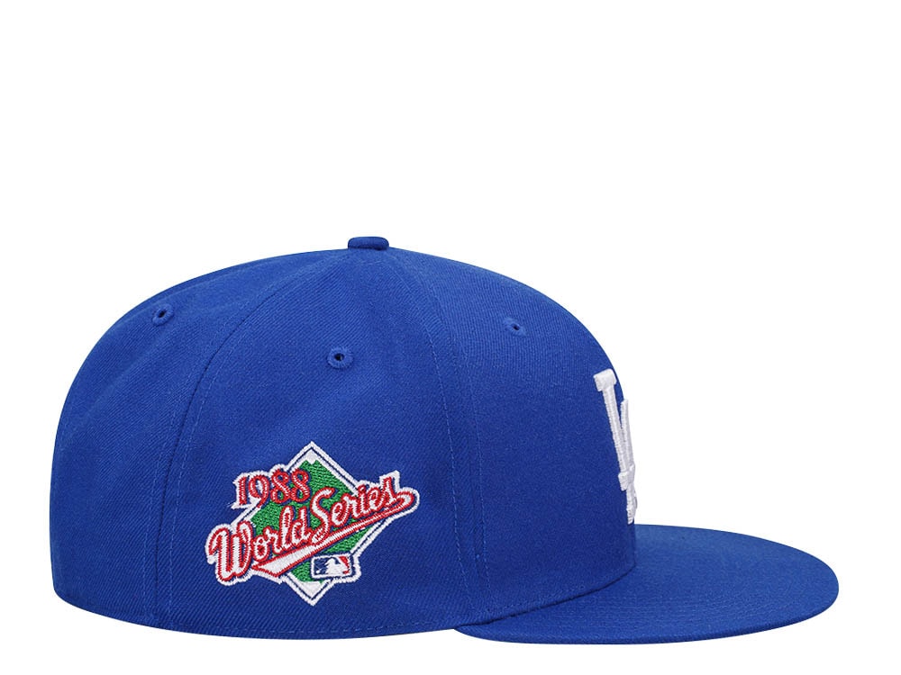 47Brand Los Angeles Dodgers World Series 1988 Royal Replica Sure Shot Captain Snapback Casquette