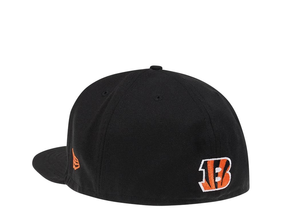 New Era Cincinnati Bengals Black Script Edition 59Fifty Fitted Casquette