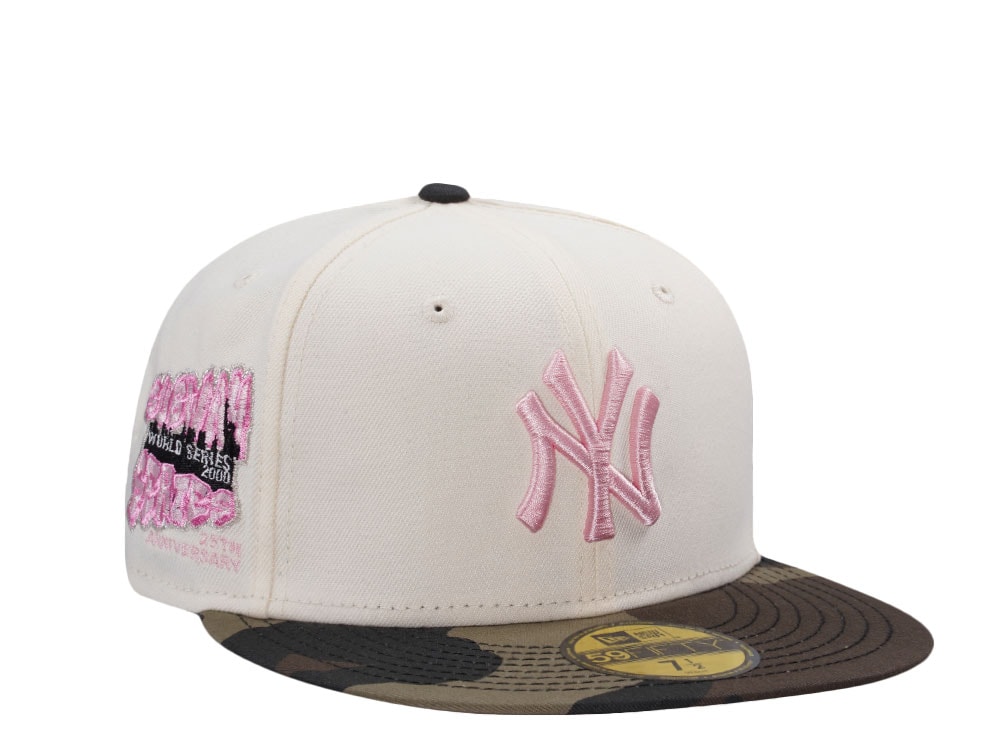 New Era New York Yankees World Series 2000 Chrome Two Tone Edition 59Fifty Fitted Casquette