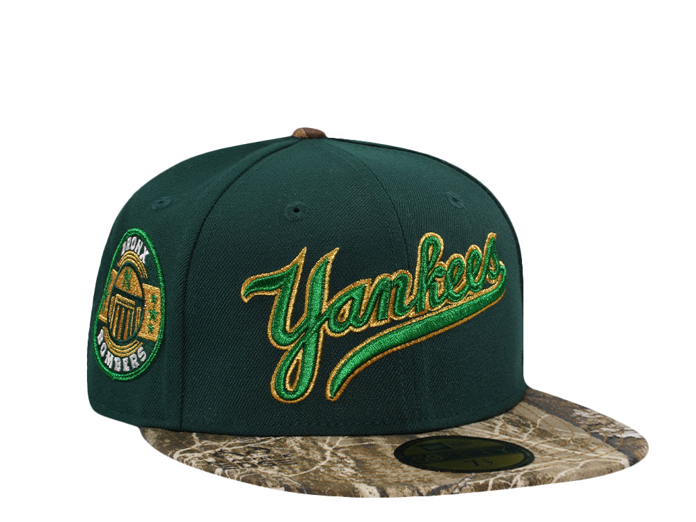 New Era New York Yankees Bronx Bombers Dark Green Two Tone Edition 59Fifty Fitted Casquette