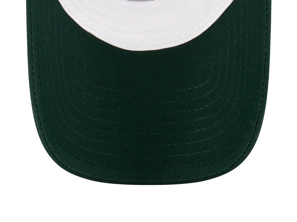 New Era License Plate Dark Green Trucker A Frame Snapback Casquette
