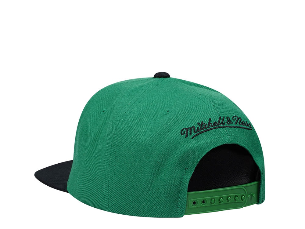 Mitchell & Ness Boston Celtics Team Two Tone 2.0 Green Snapback Casquette