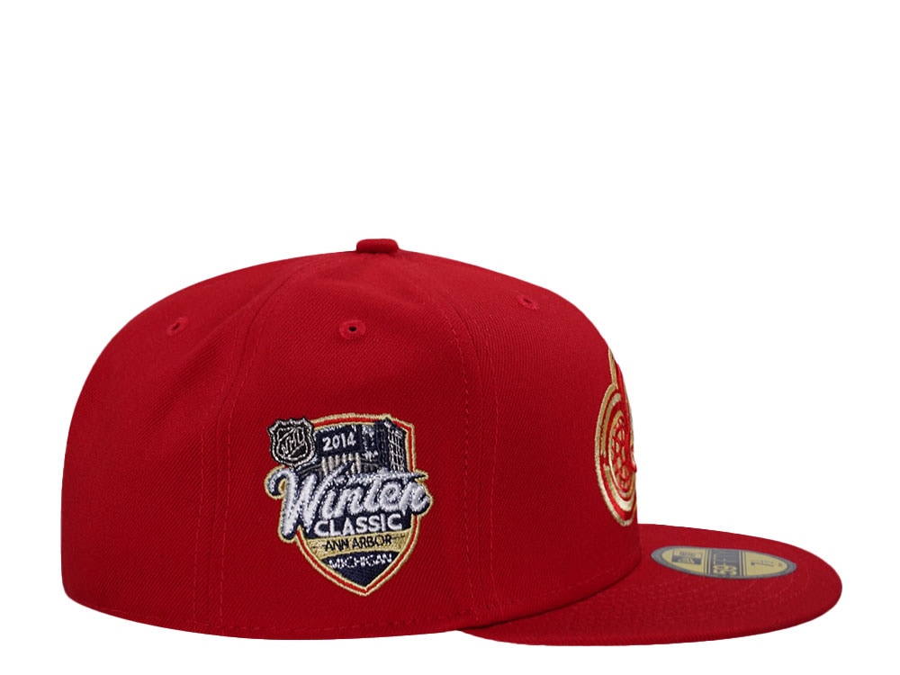 New Era Detroit Red Wings Winter Classic 2014 Throwback Prime Edition 59Fifty Fitted Casquette