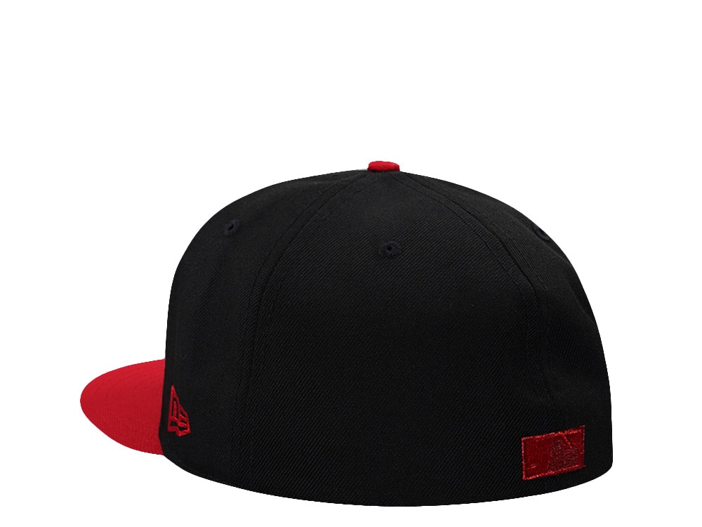 New Era Milwaukee Brewers 25th Anniversary Black Two Tone Edition 59Fifty Fitted Casquette